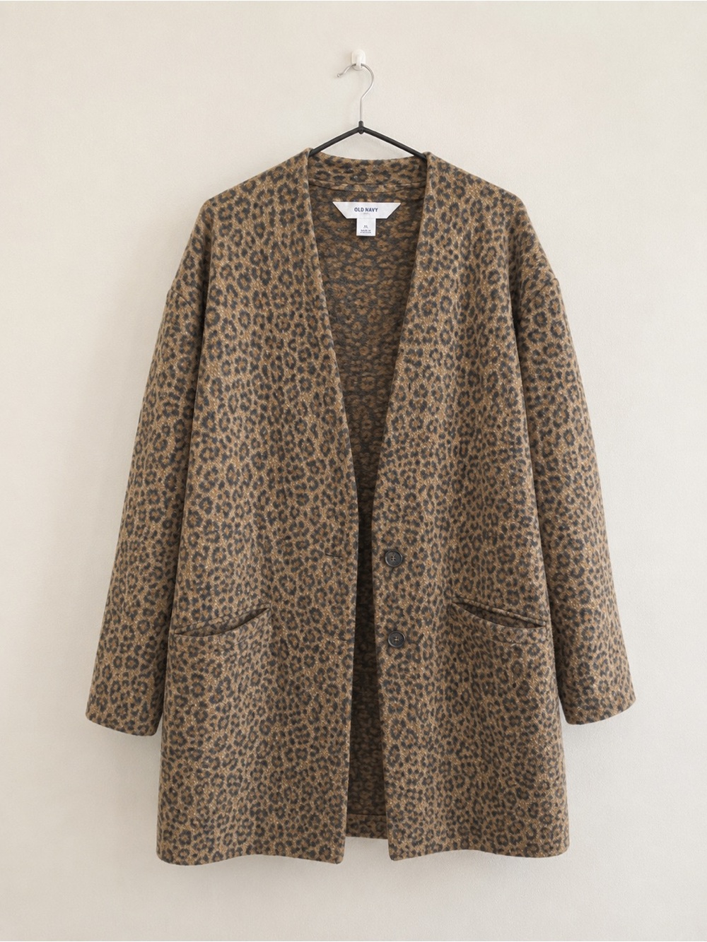 Old Navy Women's Leopard Print Jacket